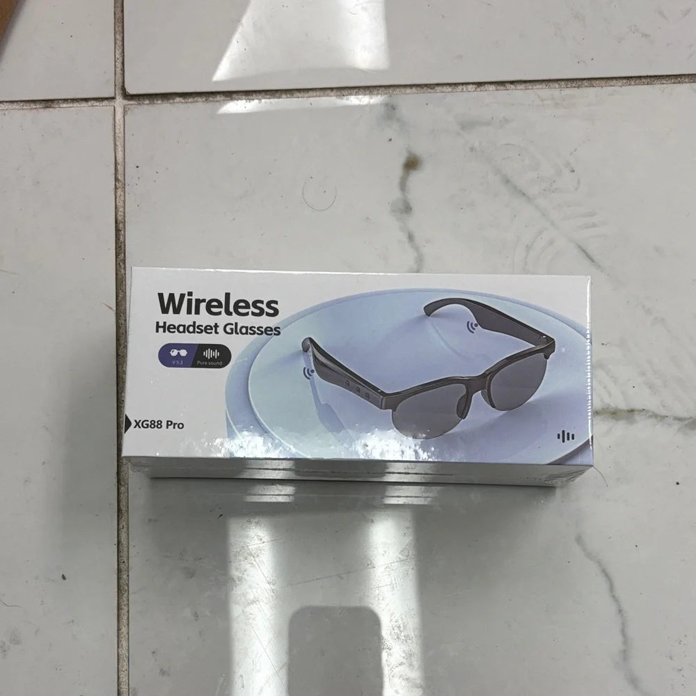 Wireless Audio Glasses - Black